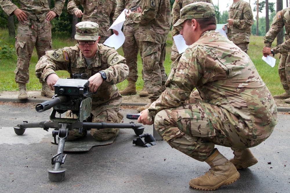 Gunnery skills training