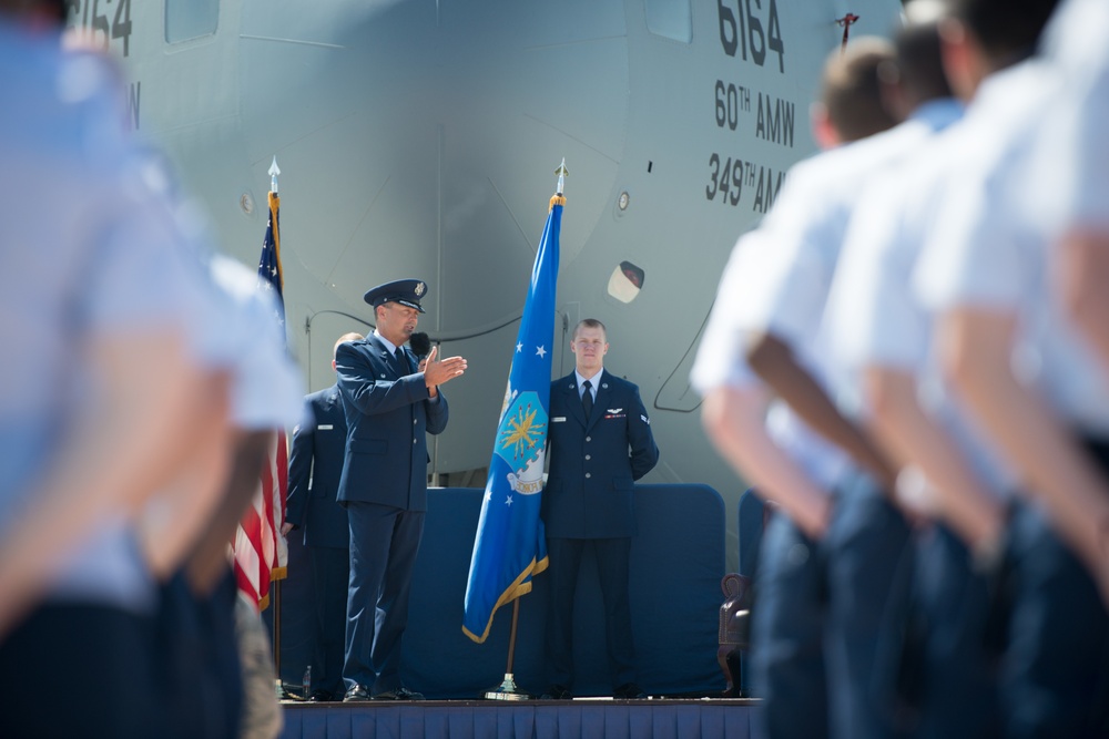21st Airlift Squadron Change of Command