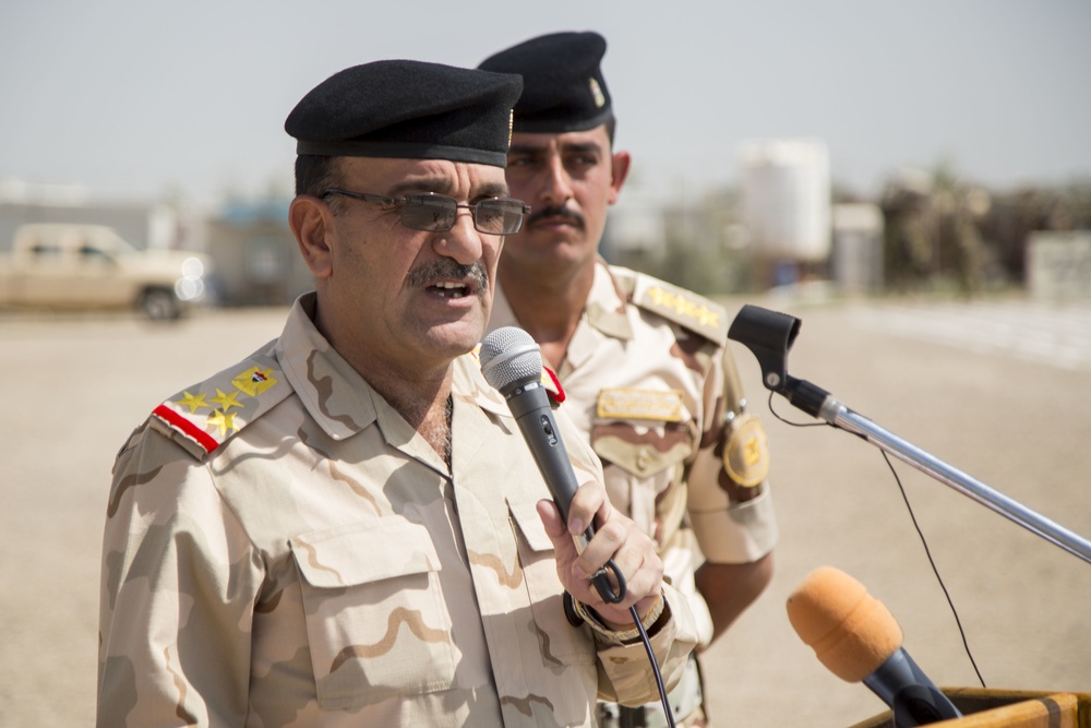 76th Iraqi Army Brigade Graduation, Operation Inherent Resolve