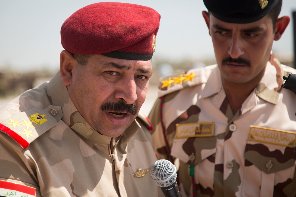 76th Iraqi Army Brigade Graduation, Operation Inherent Resolve