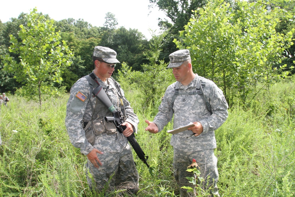Cadets navigate their way through Cadet Summer Training 2015