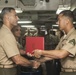 Leadership by example: U.S. Marines graduate Corporals Course aboard Rushmore