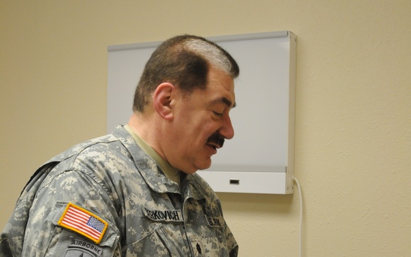 Lt. Col. Vladimir Berkovich, musician turned medical officer