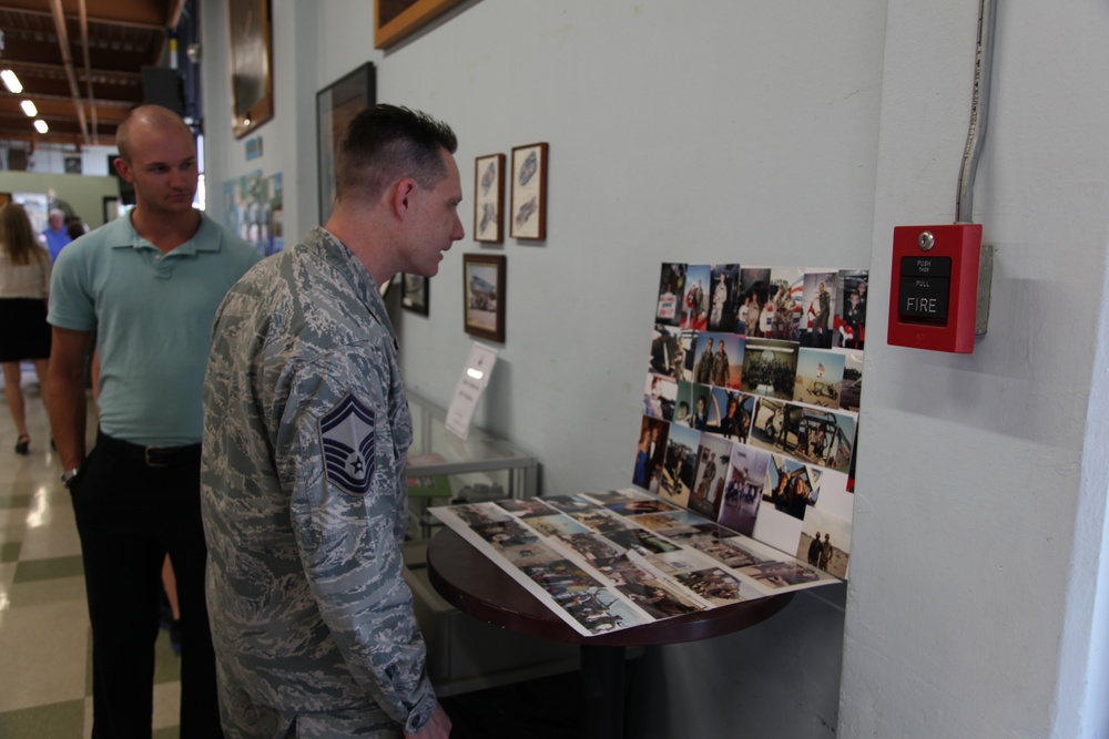 Lt. Col. Paddock's retirement ceremony