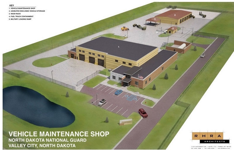 Construction to begin on North Dakota Guard Maintenance Facility in Valley City