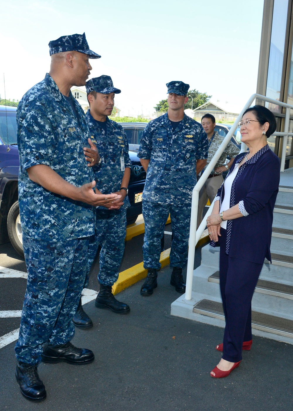 Sen. Hirono visits Red Hill Bulk Fuel Storage Facility