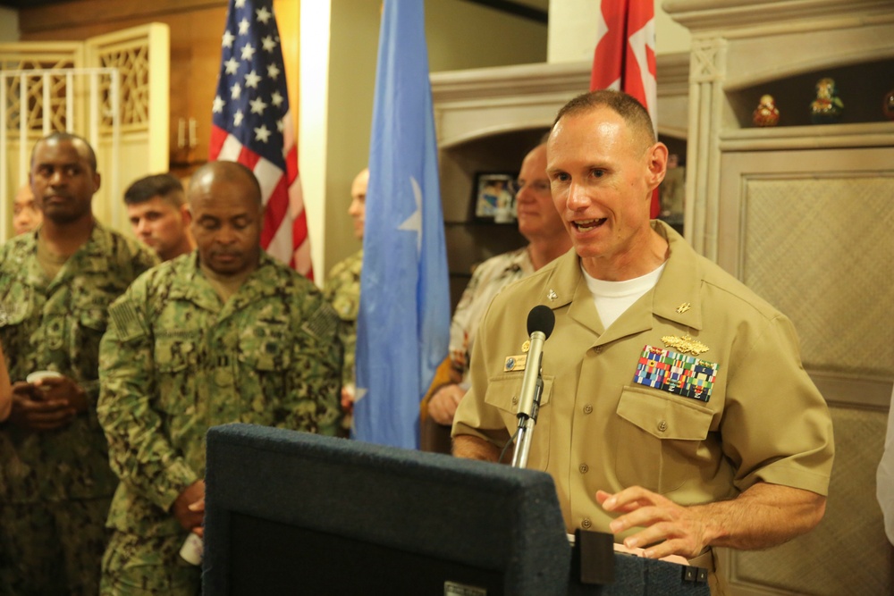 Ambassador holds dinner for Pacific Partnership 2015