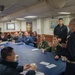 USS Preble’s port exit and distinguished visitor visit