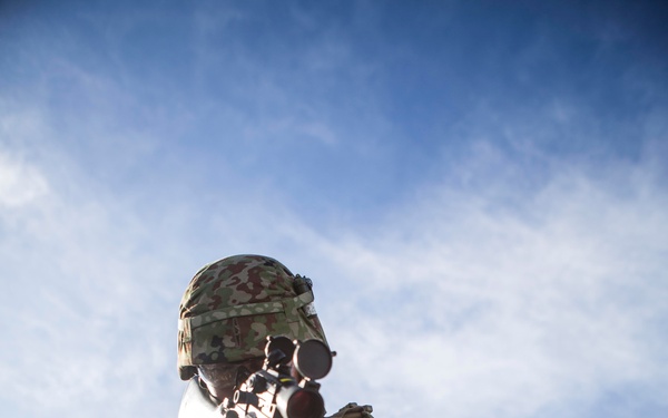 U.S. Marine and JGSDF deck shoot aboard the USS Green Bay (LPD-20)