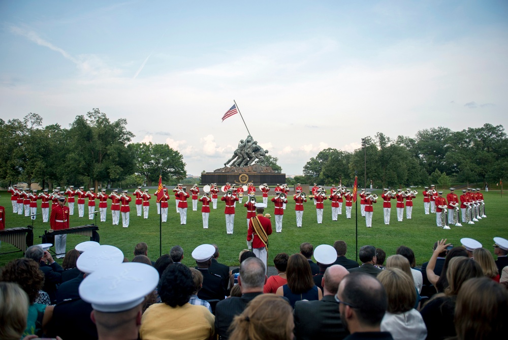 DVIDS Images Secretary of defense attends the Marine Corps Sunset