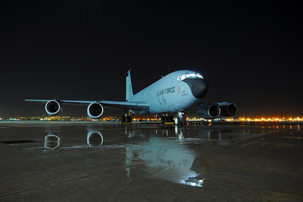 KC-135 reflection