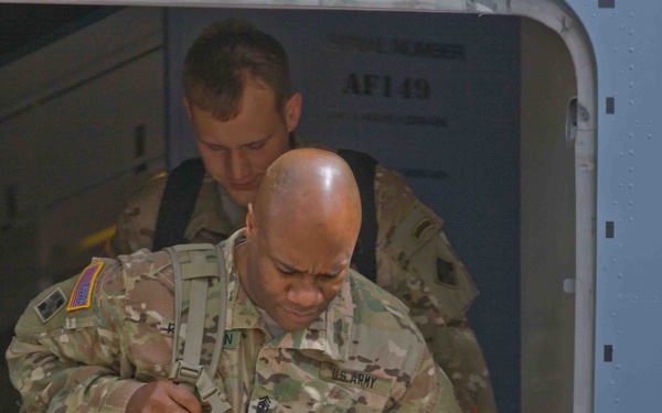 4th ID Mission Command Element arrives in Lithuania for Atlantic Resolve