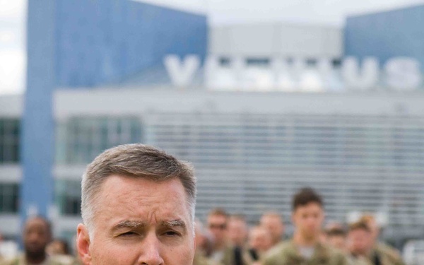 4th ID Mission Command Element arrives in Lithuania for Atlantic Resolve