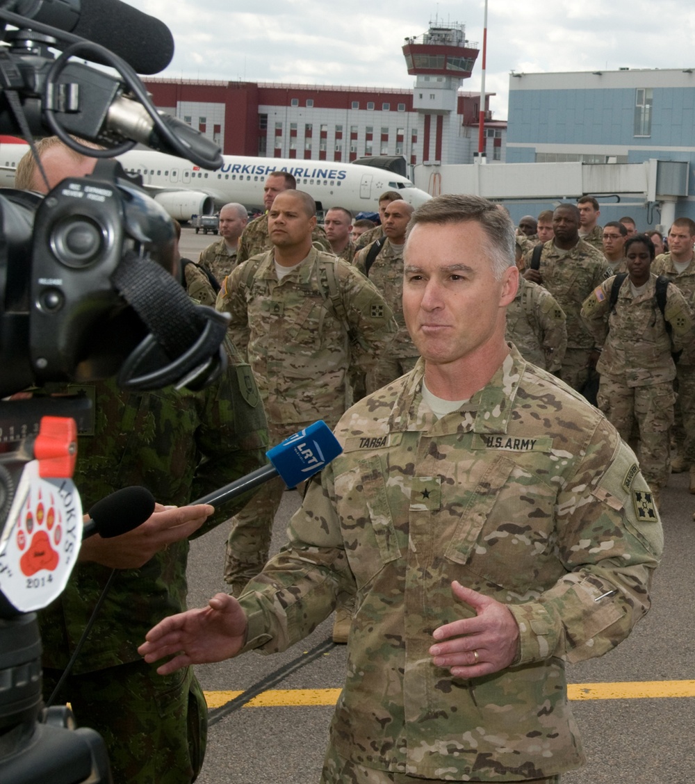 4th Infantry Division makes a move