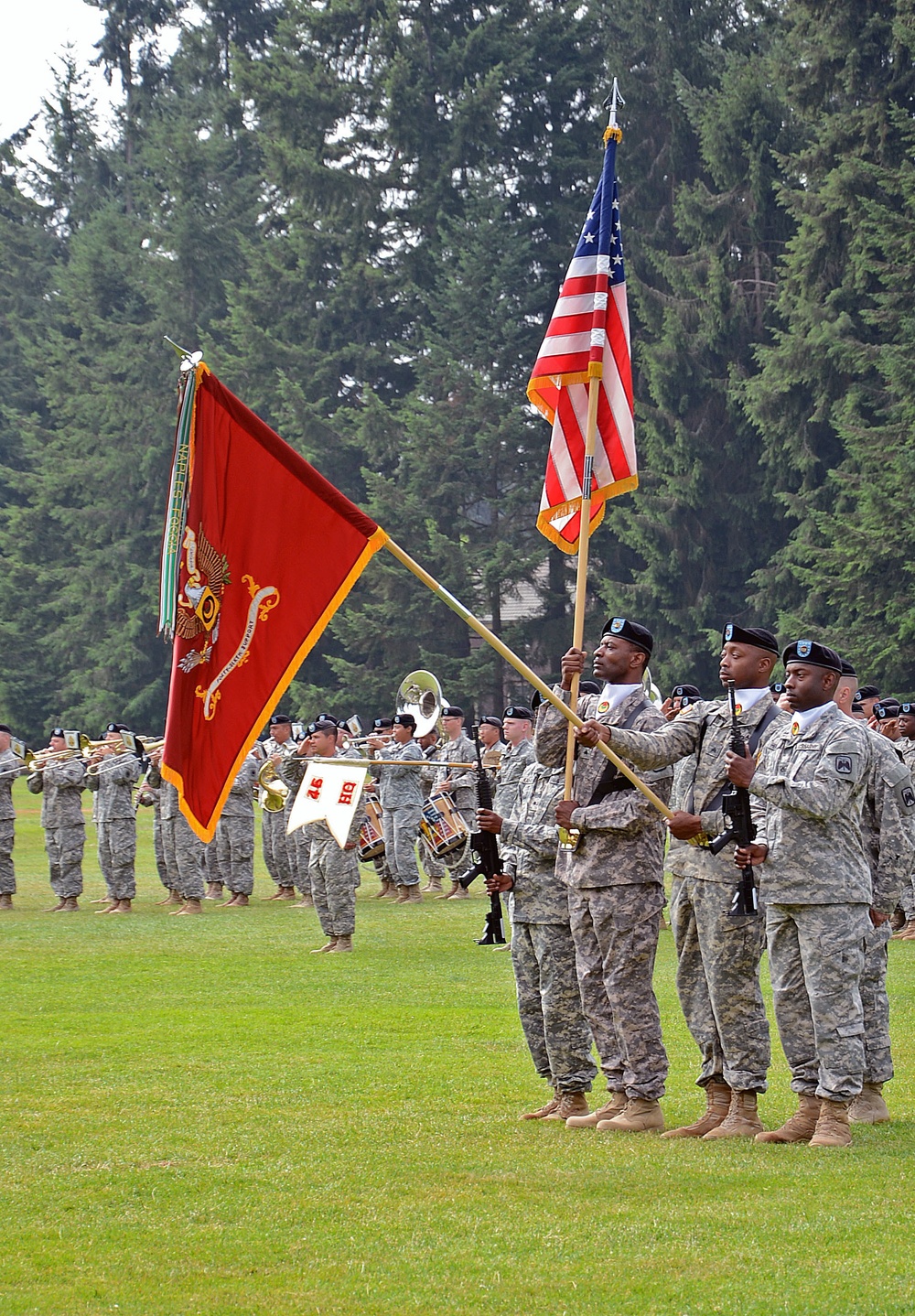 46th Aviation Support Battalion Change of Command