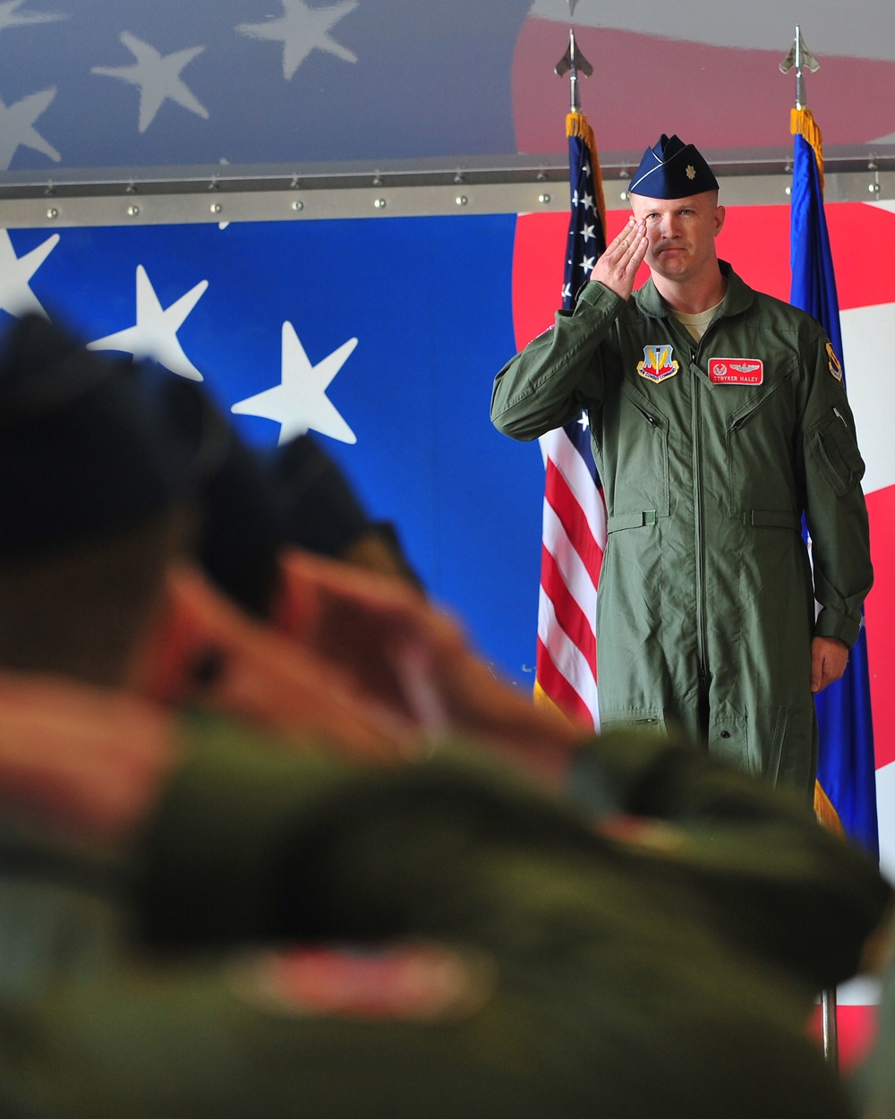 Haley accepts command of the 333rd FS