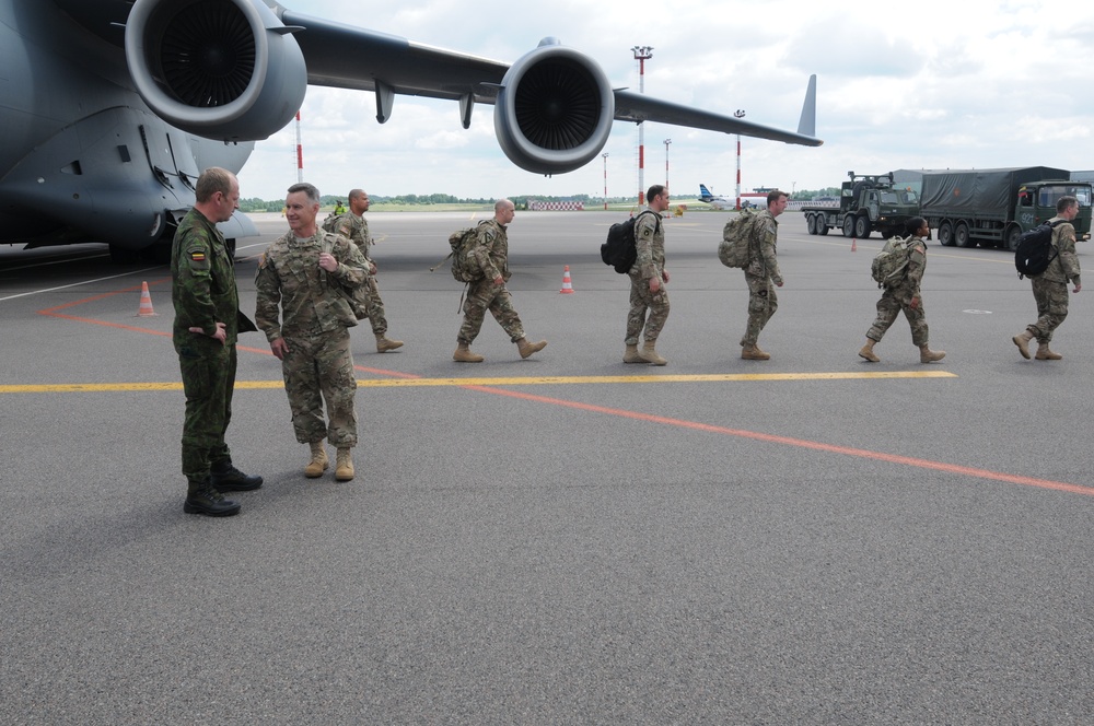 4ID MCE arrives in Lithuania