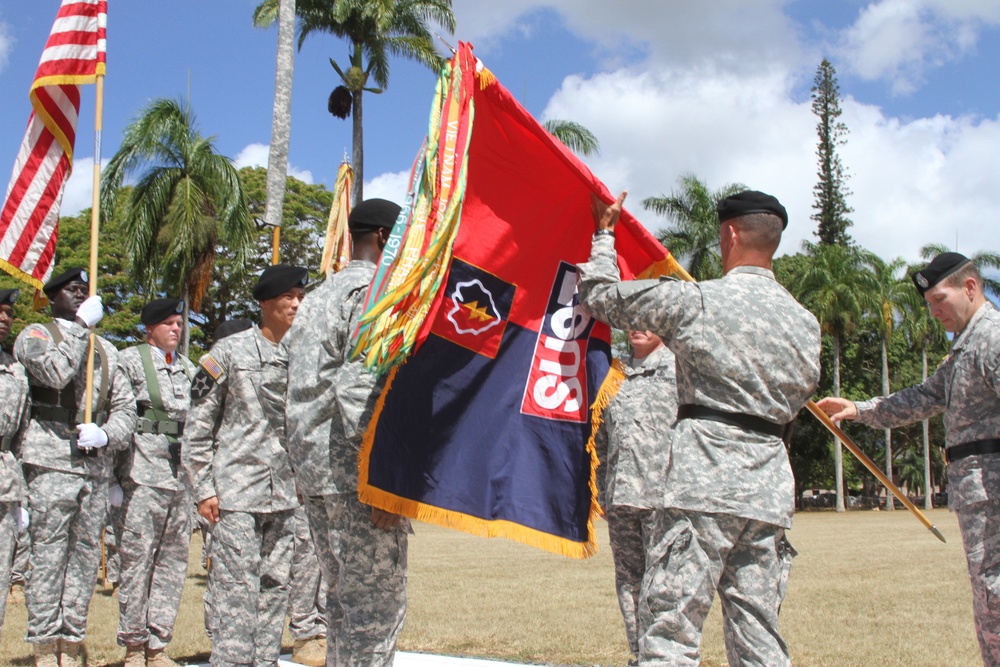 45th Sustainment Brigade transitions to 25th Infantry Division