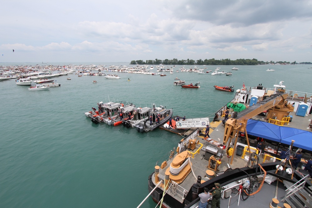 Coast Guard, local first responders prepared for emergencies at unsanctioned marine event