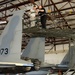 Maintaining an F-15