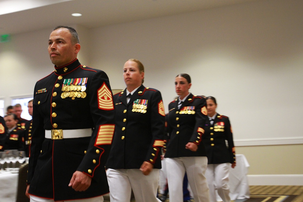 Mess night honors commanding officer