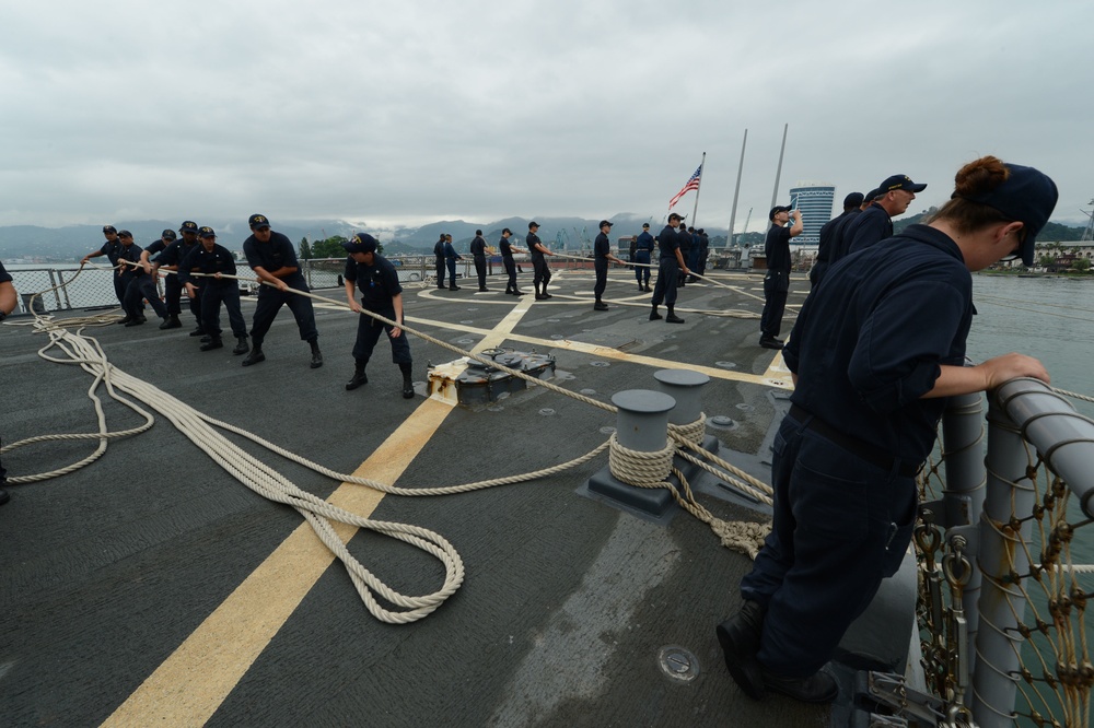 USS Laboon operations