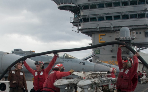 USS George Washigton operations