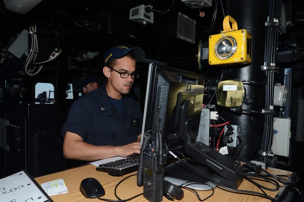 USS Laboon operations