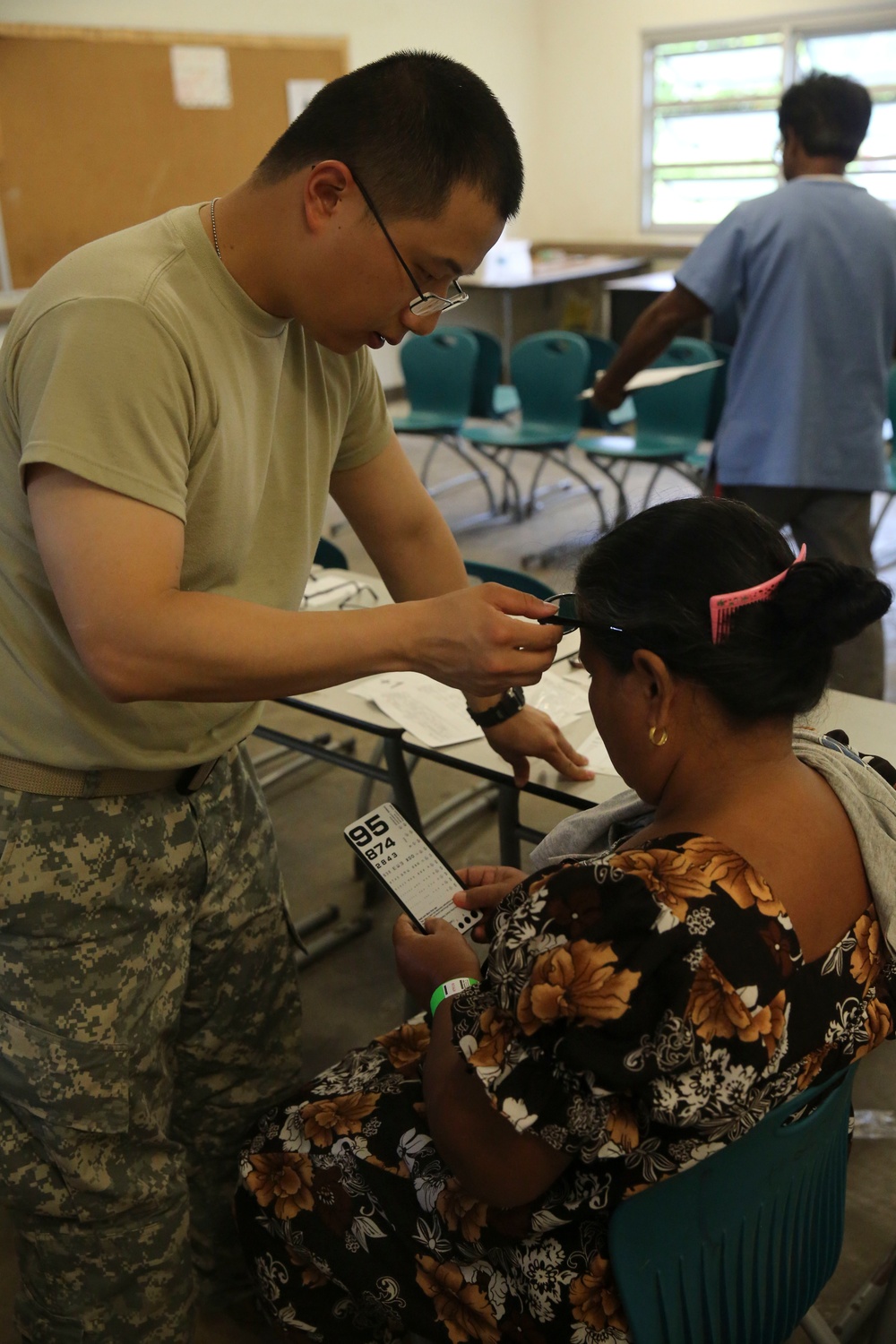 Service members provide medical support to Pohnpei