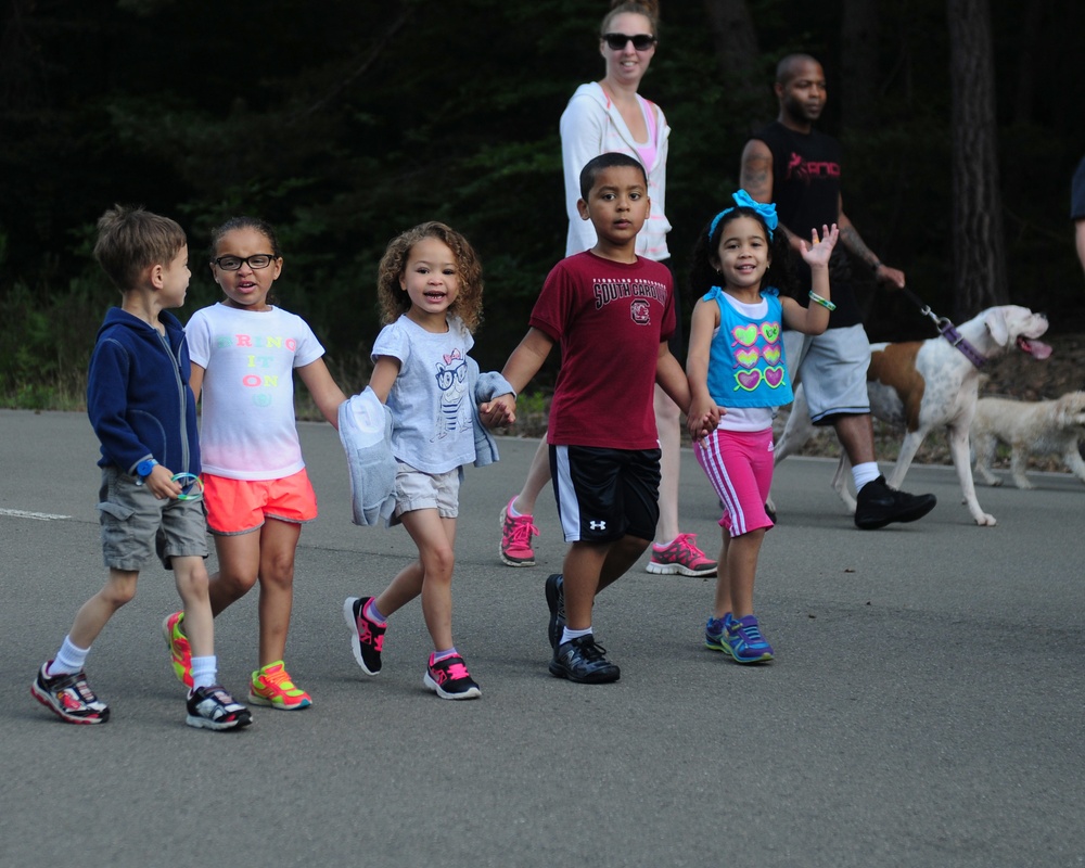21st STB builds camaraderie during family fun walk