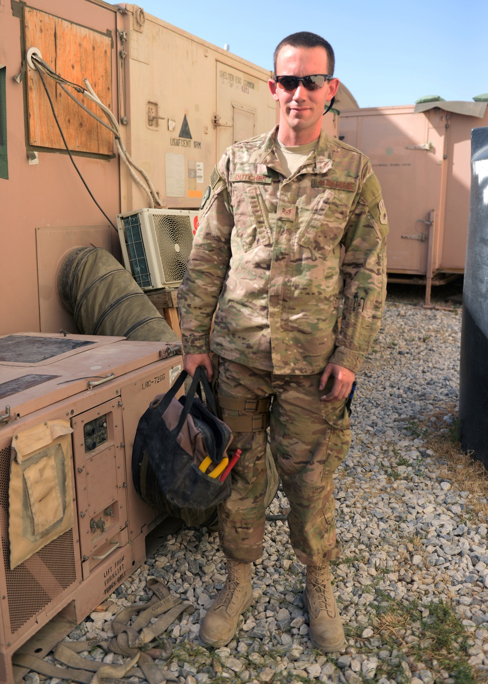 ‘1000s of Hands’ Project: 455th ECES Staff Sgt. Russell Dutcher
