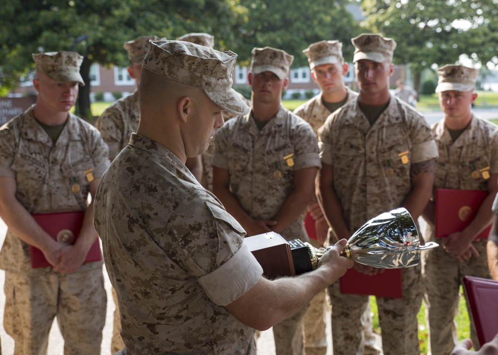 1/2 represents very best of Marine Corps infantry with physical strength and mental toughness