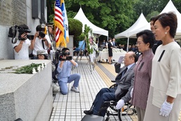 Battle of Osan veteran pays tribute