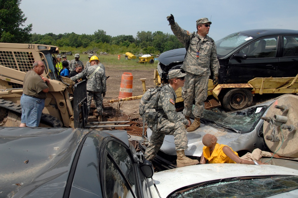 National Guard integrates with local agencies in Michigan nuclear response exercise