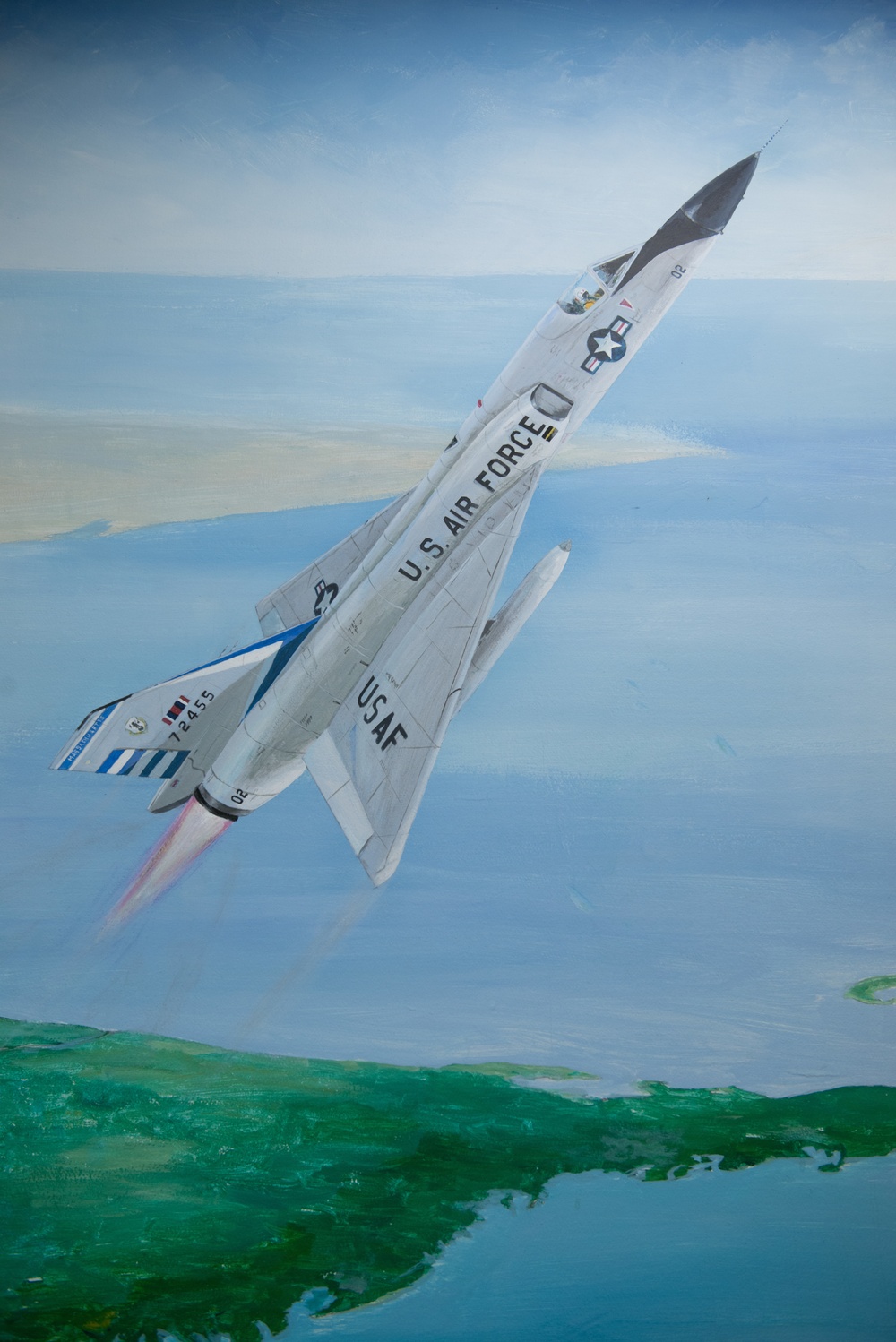 102nd Intelligence Wing mural depicts fighter wing legacy