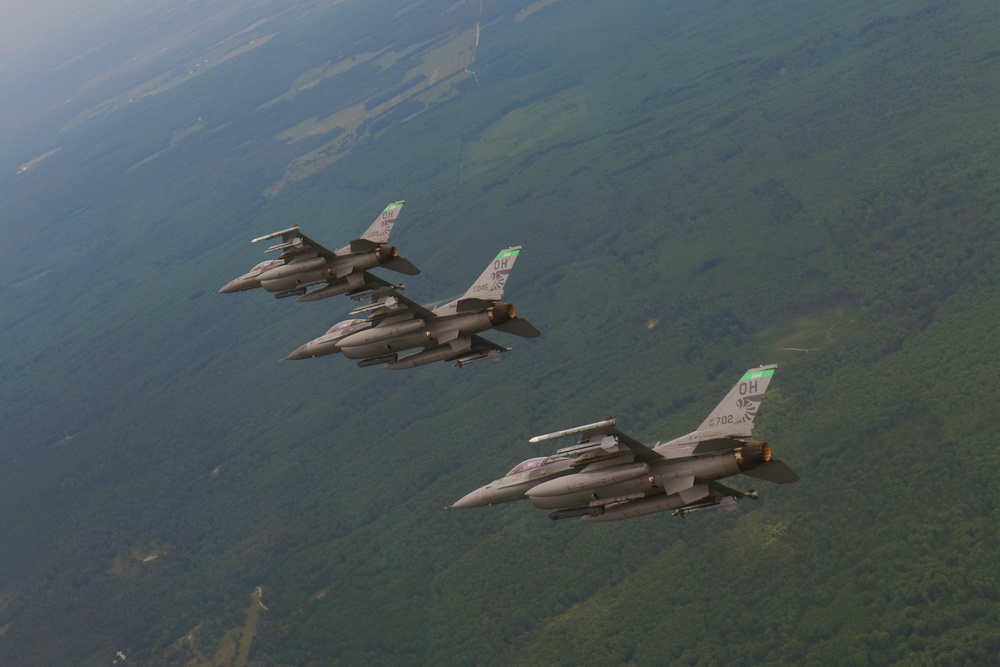 180th FW performs training sorties