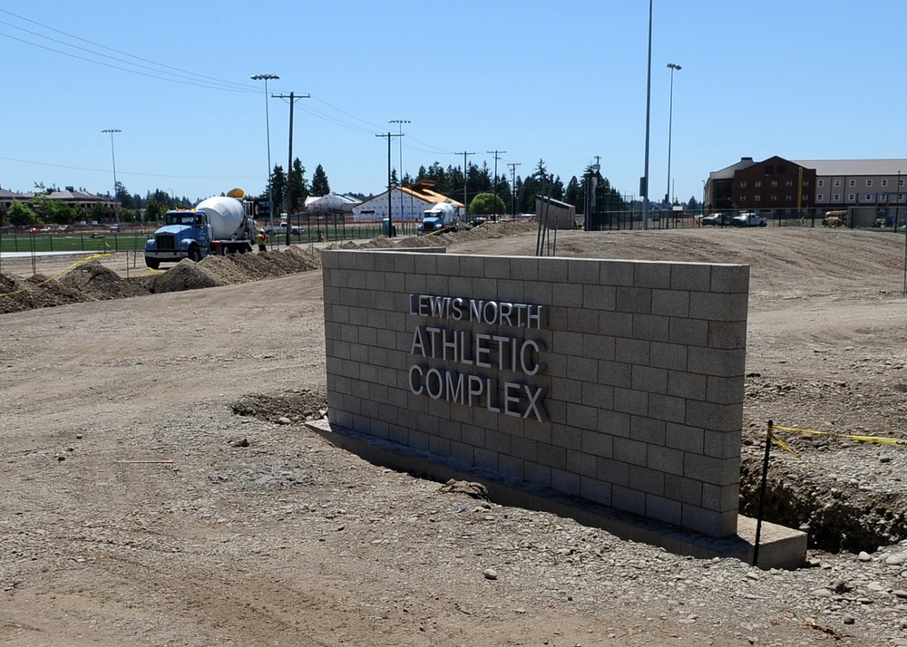 Lewis North Athletic Complex Construction, Joint Base Lewis-McChord