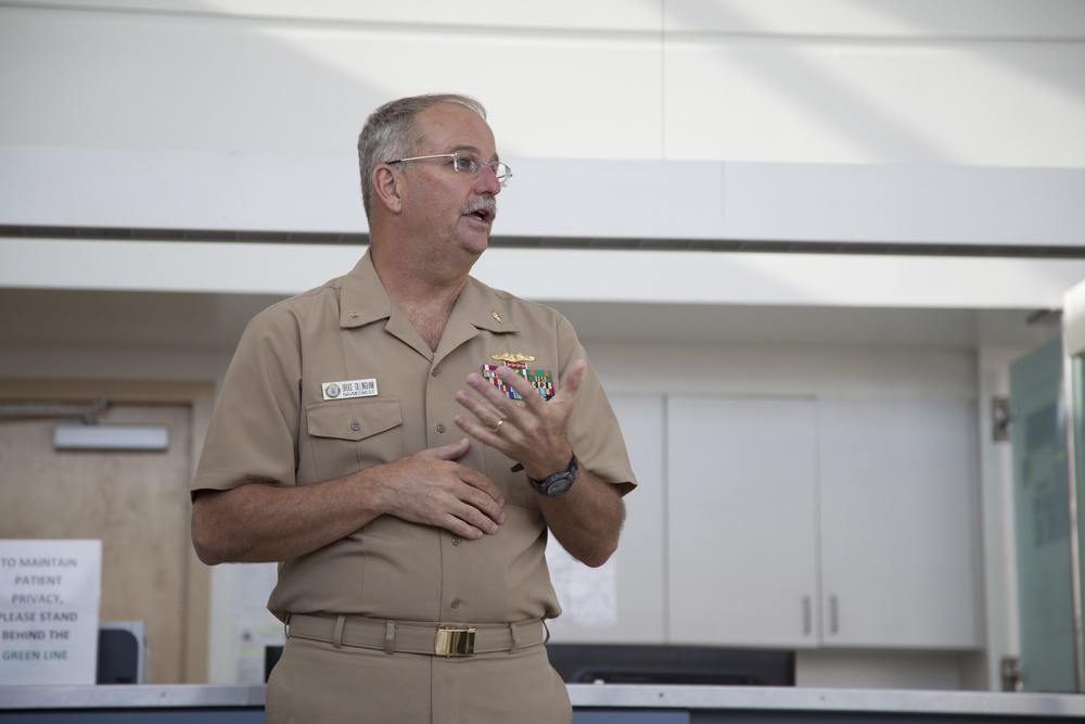 Rear Admiral Bruce Gillingham Visits Yuma, Ariz.