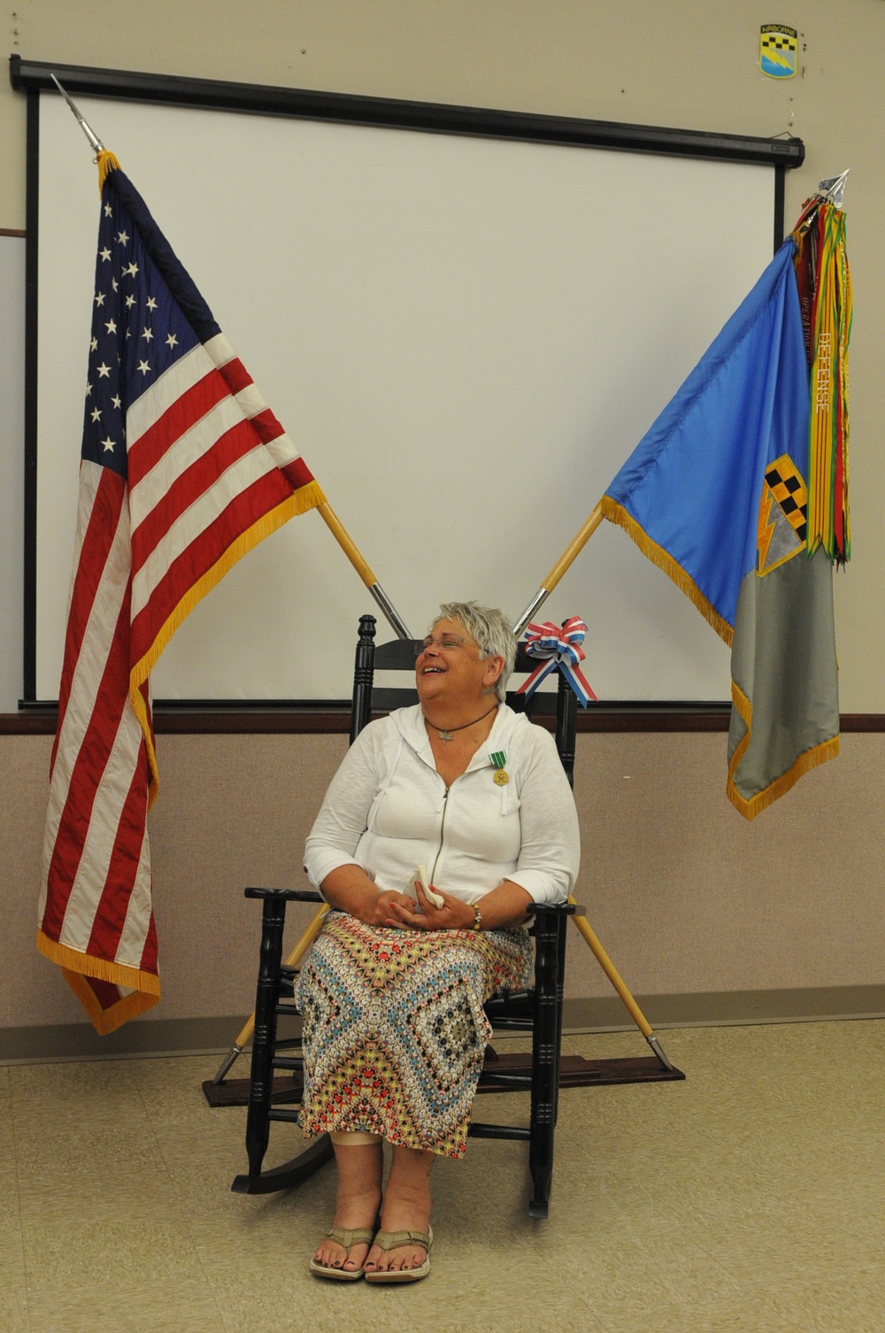 525th Military Intelligence Brigade Family Readiness Support Assistant retires