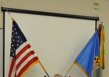 525th Military Intelligence Brigade Family Readiness Support Assistant retires