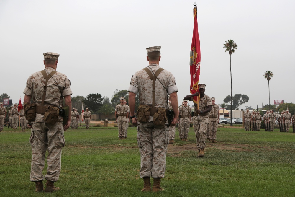 Marine Wing Headquarters Squadron 3 Change of Command Ceremony