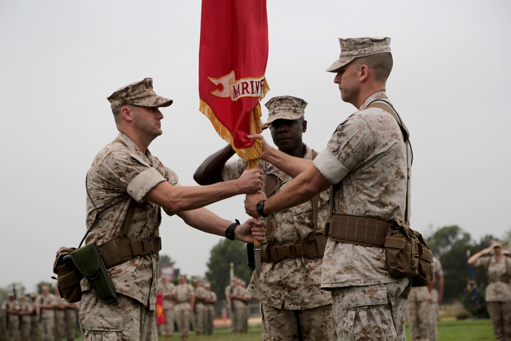 Marine Wing Headquarters Squadron 3 Change of Command Ceremony