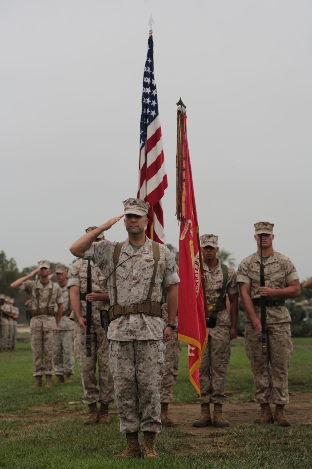 Marine Wing Headquarters Squadron 3 Change of Command Ceremony