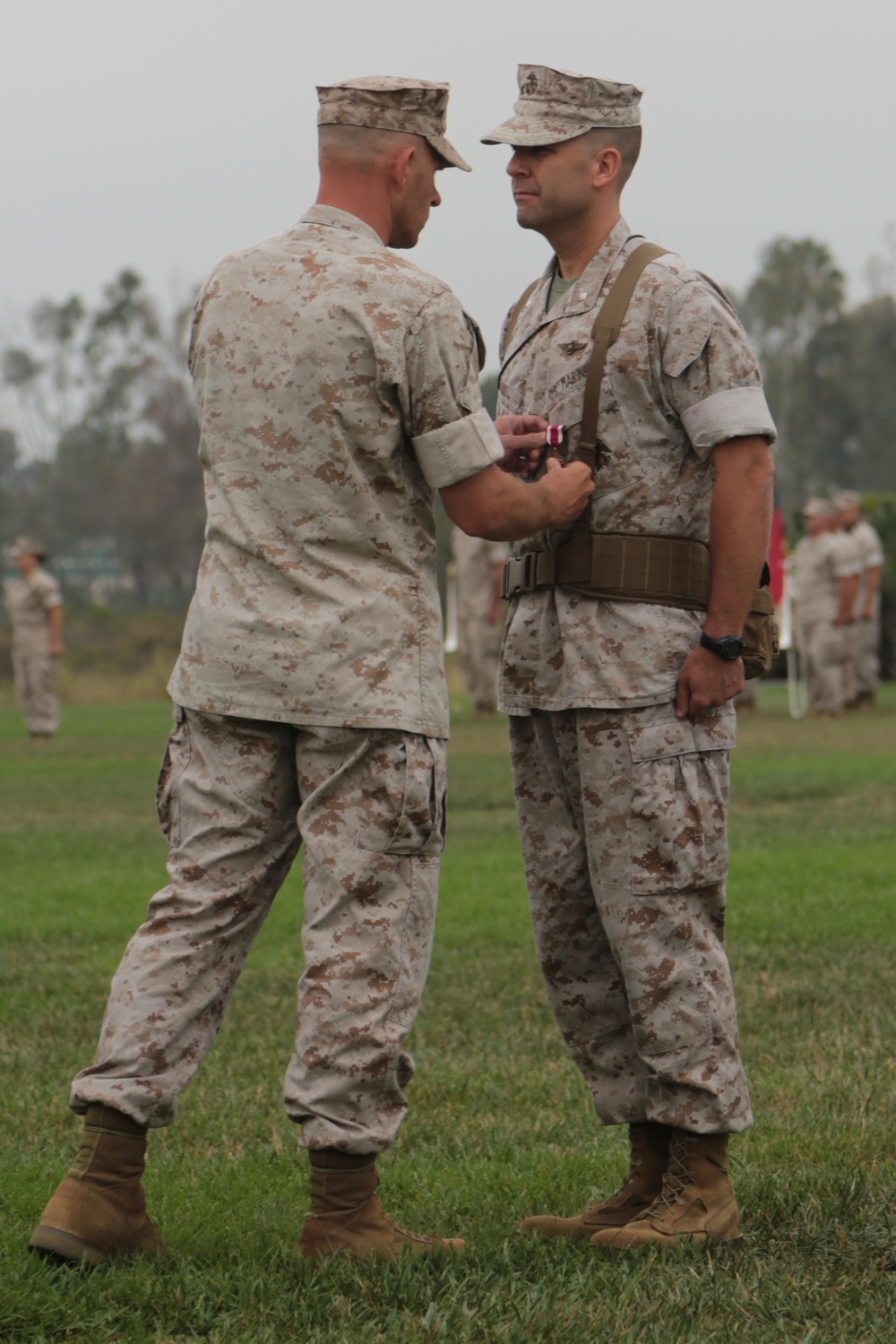 Marine Wing Headquarters Squadron 3 Change of Command Ceremony