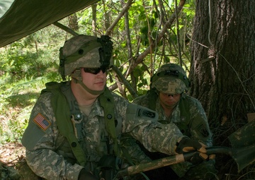 Twisting wrenches and digging foxholes