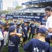 SD Padres host I MEF Kids during Baseball Clinic