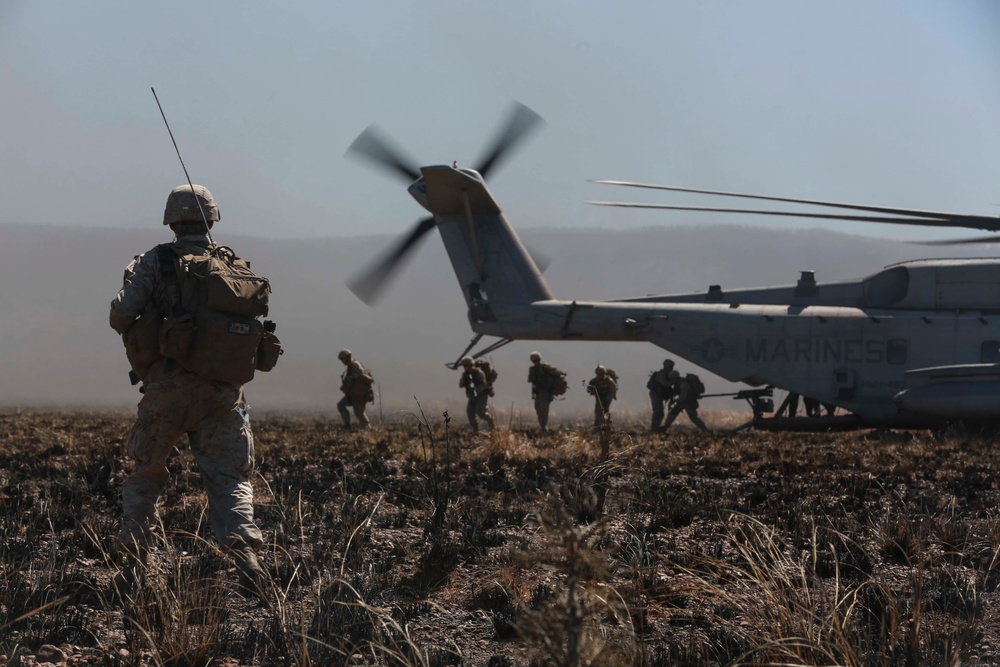 U.S. Marines conduct Air Assault Course during Exercise Koolendong