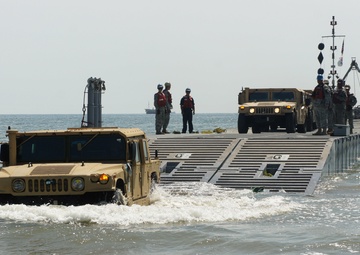 Causeway ferry operation