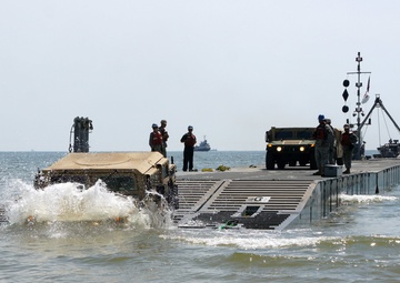 Causeway ferry operation