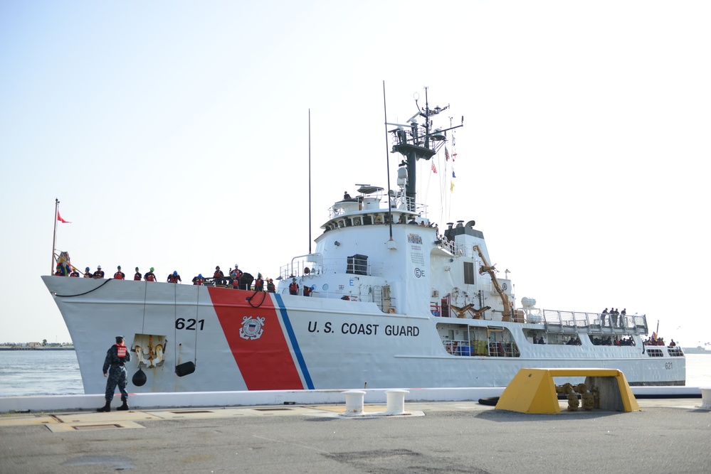 Cutter Valiant returns to home port